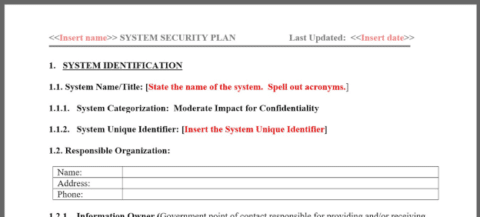 What is a System Security Plan (SSP) Why Do I Need One for CMMC