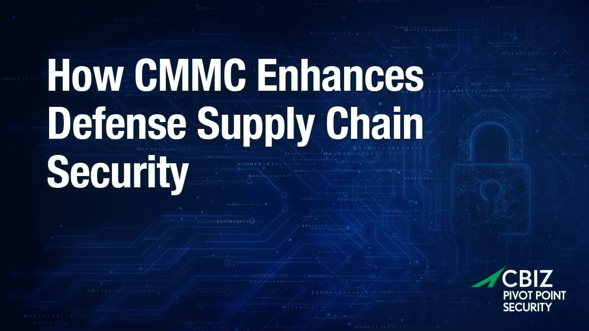 How CMMC Enhances Defense Supply Chain Security